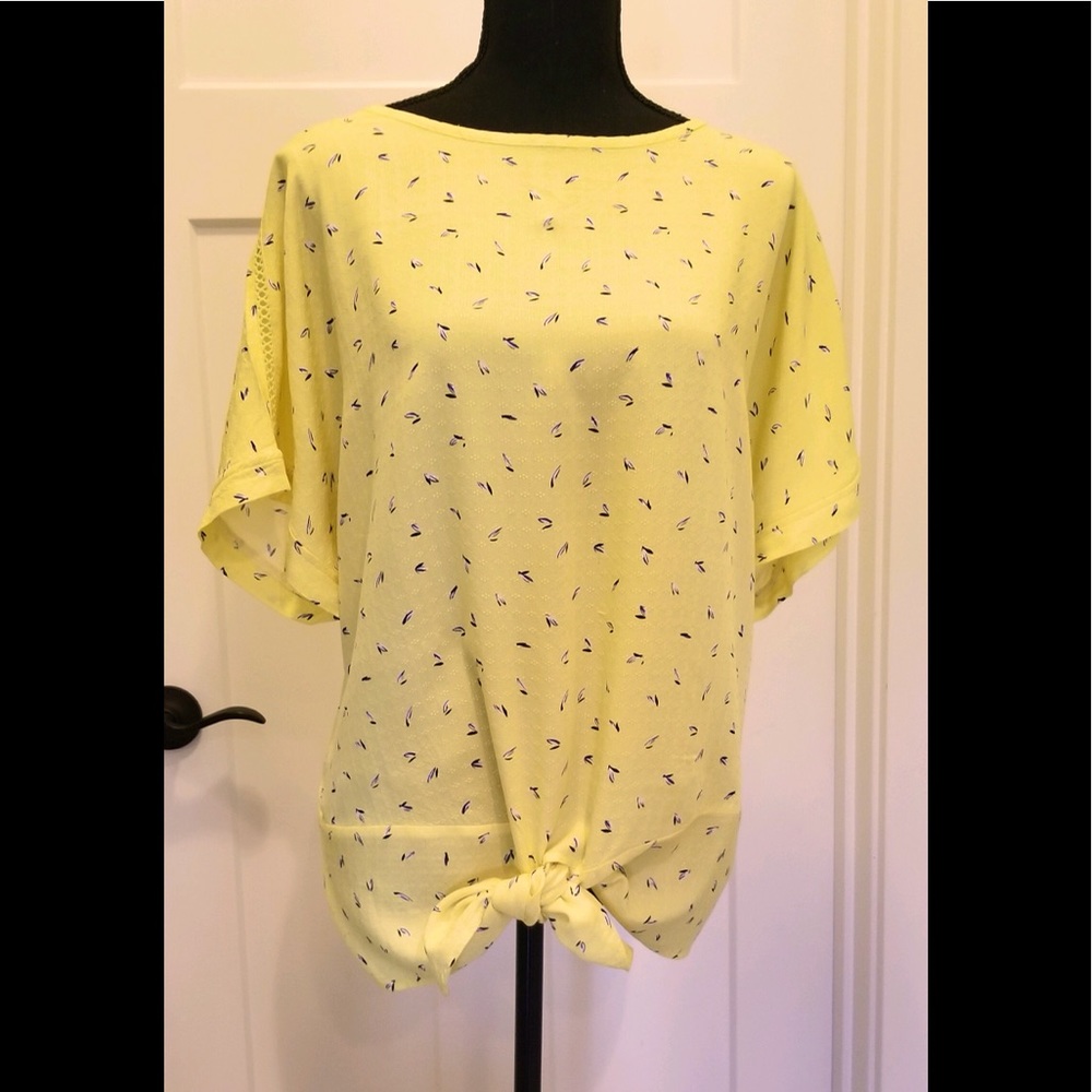 Pretty Yellow Blouse